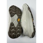 HOKA Transport Shoes Womens 8.5 Beige Lime Quick Lace Vibram Sole White Photo 9