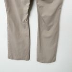 Old Navy [] Mocha Taffy Tan High Rise Pixie Flare Pants Stretch Work Career Sz 16 Photo 4