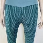TikTok Teal Grid Leggings Green Size L Photo 6