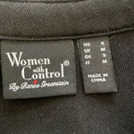 Women With Control QVC Black 3/4 Sleeve Polo Dress Black S Photo 8