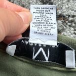 Magaschoni  Drawstring Hem Sweatshirt Olive Green Medium Photo 3