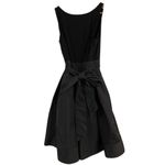 Ralph Lauren Sleeveless Back V-Neck Fit and Flare Mini Dress Black Women's Sz 10 Photo 2
