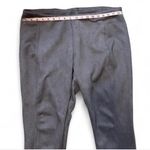 T Tahari  Faux Suede Crop Leggings Photo 6