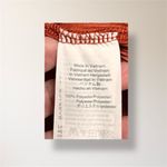 Madewell  XS Rust Orange Micro Pleated Short Sleeve Oversized Blouse Boho Summer Photo 7