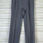 Vintage Highwaisted Pleated Light Gray Trousers Size 32 Photo 0