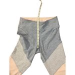 Outdoor Voices Spring 7/8 Crop Athletic Work Out Leggings Pants Pink Gray medium Photo 4