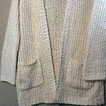 Sienna Sky Cream Chunky Knit Cardigan Sweater SZ XS Long sleeve Cozy Robe Photo 1