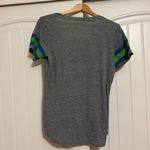 Seattle Sounders T Shirt Women's Medium Gray V Neck Short Sleeve MLS Soccer Photo 2