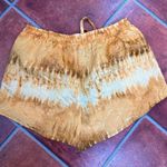 NWT House of Harlow x REVOLVE Alyssa Short in Golden Tie Dye Gold Photo 5