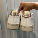 VEJA NWOB V-10 Chromefree Leather Sneakers in Extra White / Platine Photo 4