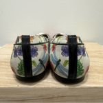 Talbots White Botanical Butterfly Colorful Floral Flats 8 Photo 3