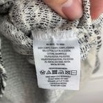 Deletta Black & White Striped Woven Half Sleeve Blouse Photo 5