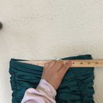 House Of CB -‎ Mera EMERALD GREEN RUCHED MIDI SKIRT NWOT size XS Photo 4