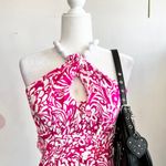 Pink Floral Babydoll‎ Top, Cottagecore, Romantic, Soft Girl, Vintage, Medium Photo 1