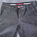 Banana Republic  Black Flared Stretch‎ Jeans Women's Size 0 Denim Mid Rise Photo 4