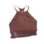 Lululemon Nulu High-Neck Mesh-Hem Tank in goodnight plum * XXS * NWT Photo 1