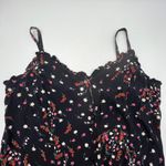 Vintage Elisabeth by Liz Claiborne Petites Floral Printed Maxi Dress Black Size 2X Photo 1