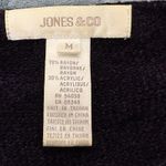 Vintage Jones & Co Deep Purple Pullover Knit Sweater Medium Photo 6
