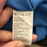 Bardot Revolve Ember Midi Dress Bold Blue Size 10 Asymmetrical Cocktail Satin Photo 6