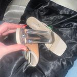 Sparkle Prom Heels Tan Size 7.5 Photo 2