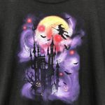 Way To Celebrate Women Spooky Halloween Haunted House Graphic Tee Black 3XL (22) Size undefined Photo 1
