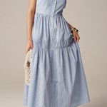 J.Crew | A-line midi dress in striped cotton poplin Photo 0