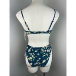 California Sunshine  Daisy Print High Waisted Bikini Small Photo 1