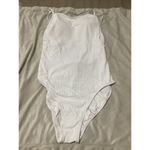 ANDIE NWT  Swim The Paloma Ribbed White One Piece Swimsuit Size XL Photo 2