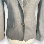 J.Crew Schoolboy Heather Gray Wool Blend Tailored Blazer Jacket 2 Petite Gray Size 2P Photo 2