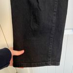 SO NWOT  women’s black low rise‎ dad jeans ripped denim jeans pants size 7/28W Photo 3