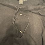 August Silk ‎ Women's Black Drawstring Lounge  Pants size Large Photo 1