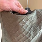 Beyond Yoga Stylish Olive Green Quilted Crop Top Photo 1
