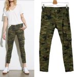 NSF Vincent Camo Skinny Leg Cargo Pant Deep Olive Camo Print Green Size 26 Photo 1