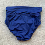 Lands' End ✨Lands’ End Navy Blue Swim Bikini Bottom - Size XS (2-4) - VGUC Photo 2