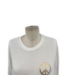 Spiritual Gangster  Harmony‎ Crew Neck Savasana Pullover White Size Medium Photo 2