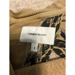 Current/Elliott  Open Back Cropped Crew Neck Leopard Size 1 Casual Lightweight Photo 3