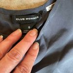 Club Monaco  Charcoal Gray Silk Romper Size 0 Photo 4