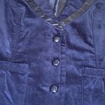 Black Velvet Blazer Jacket Bell Sleeves Womens XS Chic Dark Romantic Whimsygoth Photo 6