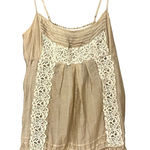 BCBGMAXAZRIA  Womens Y2K Babydoll Cami Top Size S Lace Boho Fairycore Coquette Photo 0