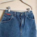 Wrangler Vintage  Denim Midi Skirt Sz‎ 6 in Mid Blue Photo 1