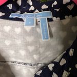 Draper James  Americana Dress Size 4 Fit and Flare Collared Short Sleeve Dress Photo 4