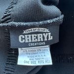 Cheryl Creations Elastic Bandage Mini Skirt in Silver/Black Lurex Photo 5