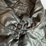 Andrew Marc Marc New York Faux Leather Cropped Puffer Coat large Photo 2