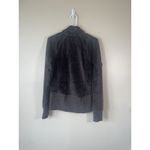 Athleta  Cloud Fleece Full Zip Jacket Brown Women's Size Medium Pockets Soft Cozy Photo 5