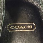 Coach P120 Jamie 2” black silver leather loafer shoe size 7.5 B Photo 3