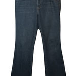 Gap  Womens Jeans Size 12 Blue Low Rise Bootcut Embroidered Pockets Zip Close Photo 0