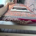 Cinderella Divine  womens mermaid appliqué prom formal dress burgundy/gold 10 Photo 3