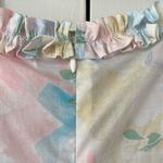 Selkie Shabby Chic Dress Sweetcorn Floral Watercolor Mini Dress Revolve Size XS White Photo 10