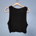 Bear Dance  Cropped Tank Women's Size Medium Elephant Geometric Boho Festival Photo 1