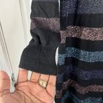 Sugarhill Brighton Glittered Jewel Tone Striped Knit Dress Photo 3